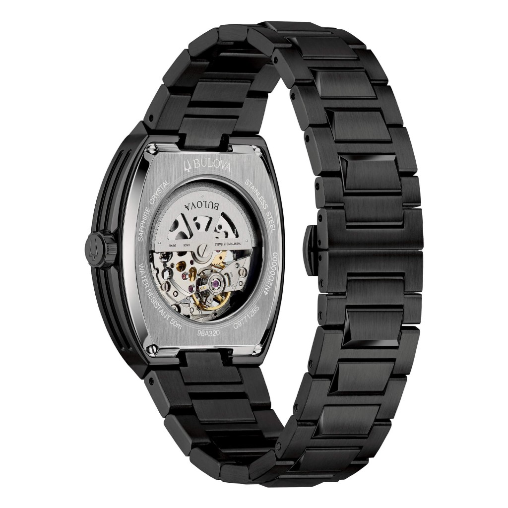 Bulova Maquina 2025 orologio Nero bracciale Acciaio cassa 40mm - BULOVA
