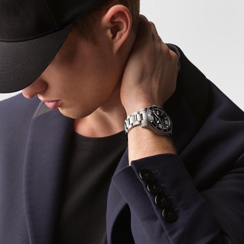  Longines Hydroconquest L3.741.4.56.6 Automatico 39 mm - LONGINES