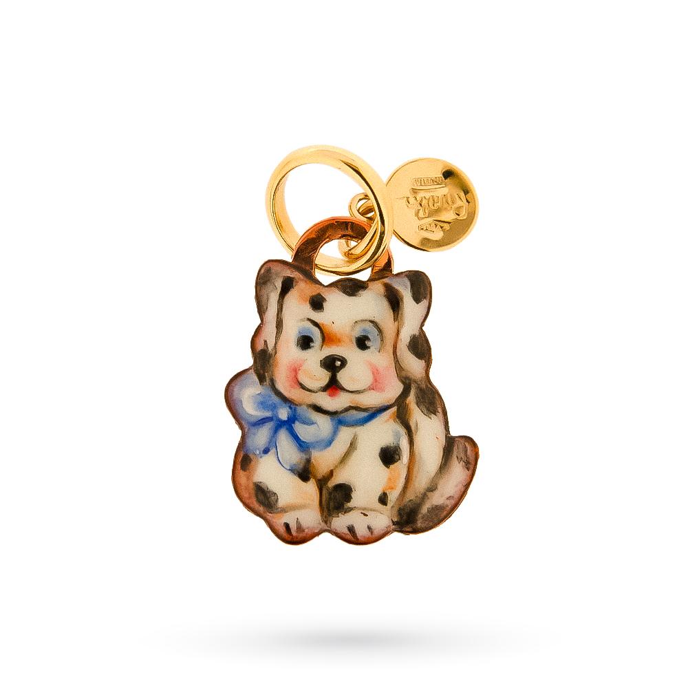 Ciondolo Gabriella Rivalta dalmata rame oro - GABRIELLA RIVALTA