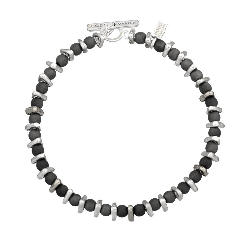 Bracciale Bubble Titanio Triangoli Dodo Mariani BR71 21cm - DODO MARIANI