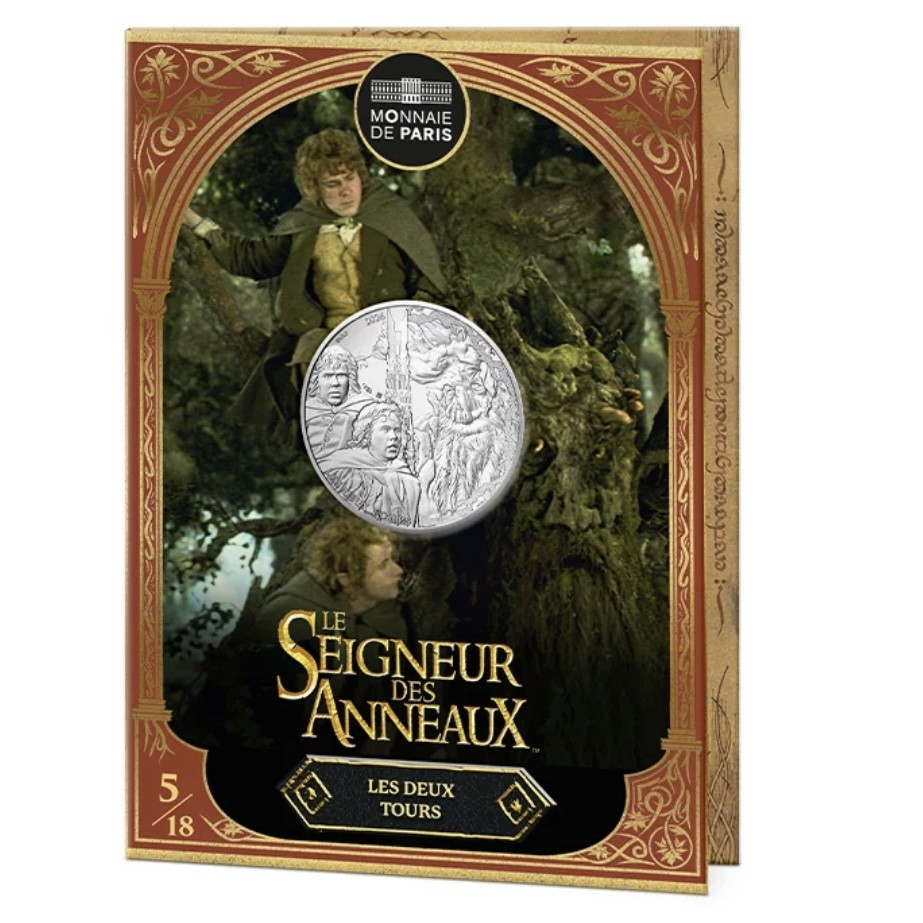The Lord of The Rings, Silver Coin, 5/18 - MONNAIE DE PARIS