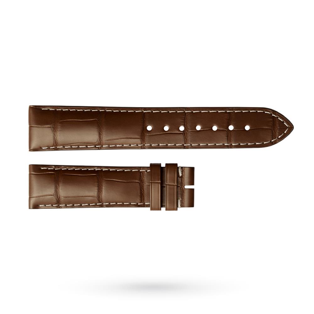 Cinturino originale Longines alligatore marrone 20-18mm - LONGINES
