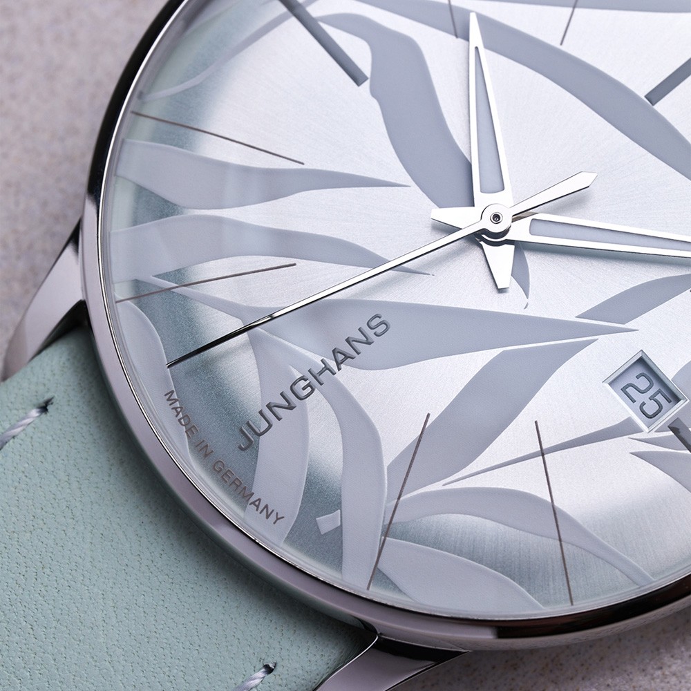  Junghans Meister Automatic 27-4243.02 Bambù verde 43,3 mm - JUNGHANS