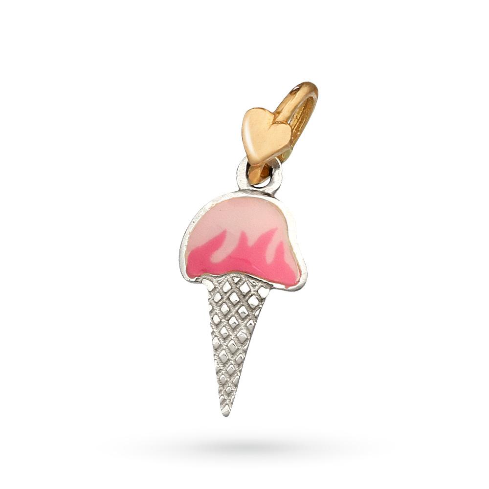 Ciondolo Cono Gelato Dodo Mariani in argento 925 - DODO MARIANI