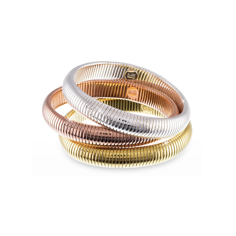 Bracciale Tubogas Unoaerre 700 Bronzo Tre Colori - UNOAERRE