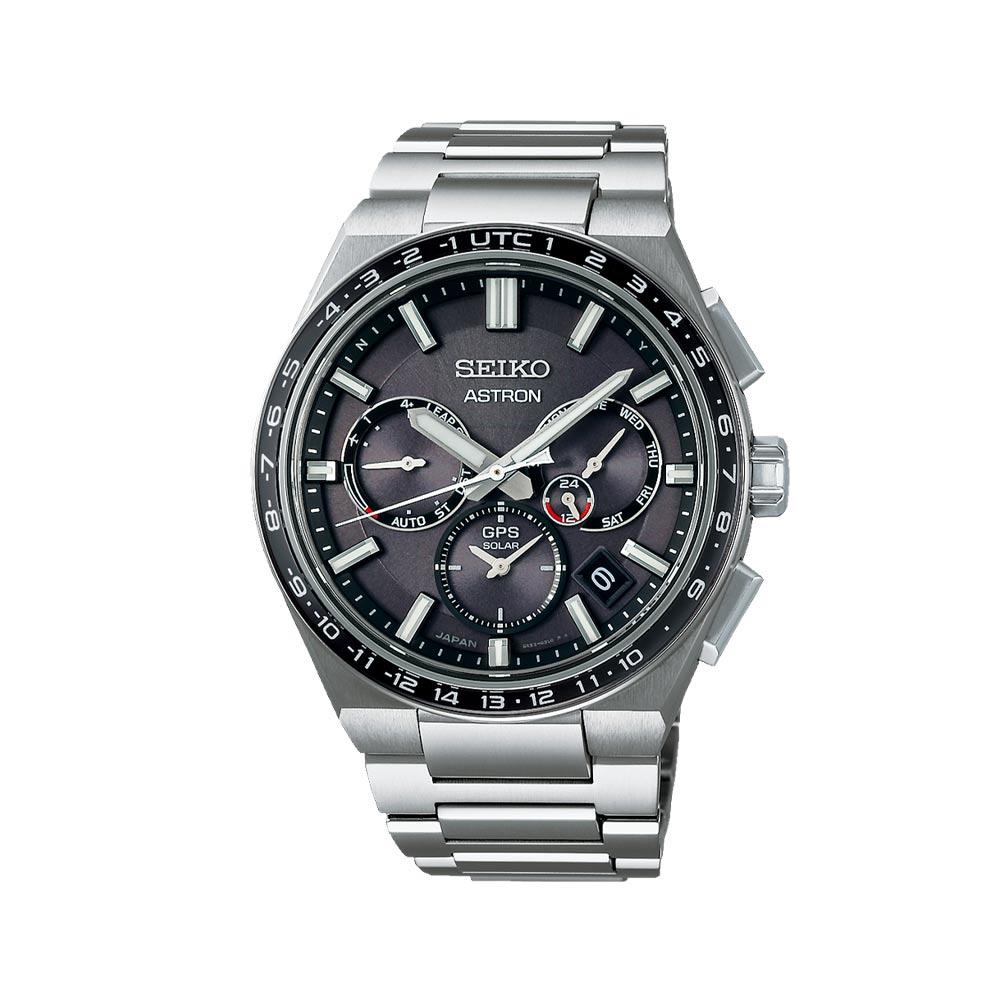Seiko Astron SSH111J1 GPS Solar DuAl Time 42,7 mm - SEIKO