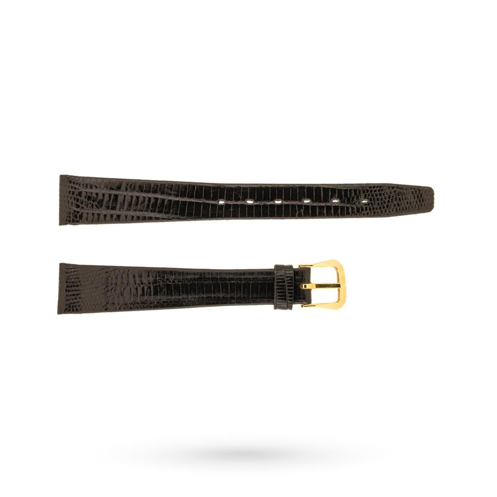 Cinturino originale Zenith nero pelle di lucertola 14mm - ZENITH