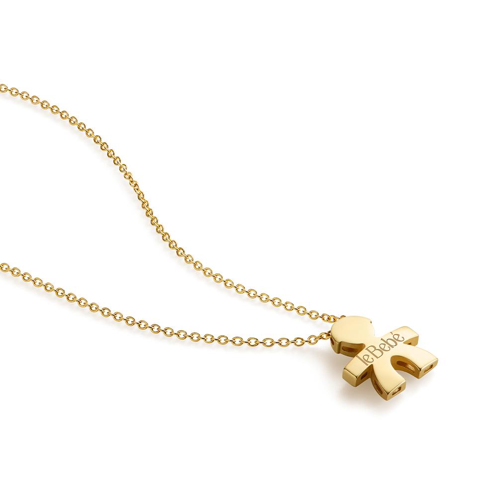  Collana leBebe LBB900 sagoma bimbo oro giallo 18kt - LE BEBE