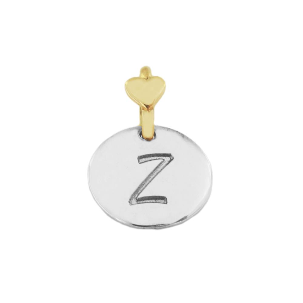 Letter Z Dodo Mariani 925 Sterling Silver Pendant - DODO MARIANI