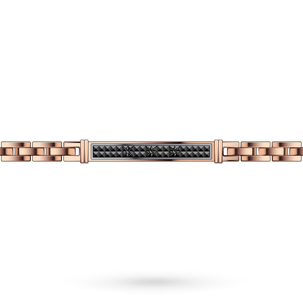 Zancan EHB195 pink steel spinel bracelet - ZANCAN