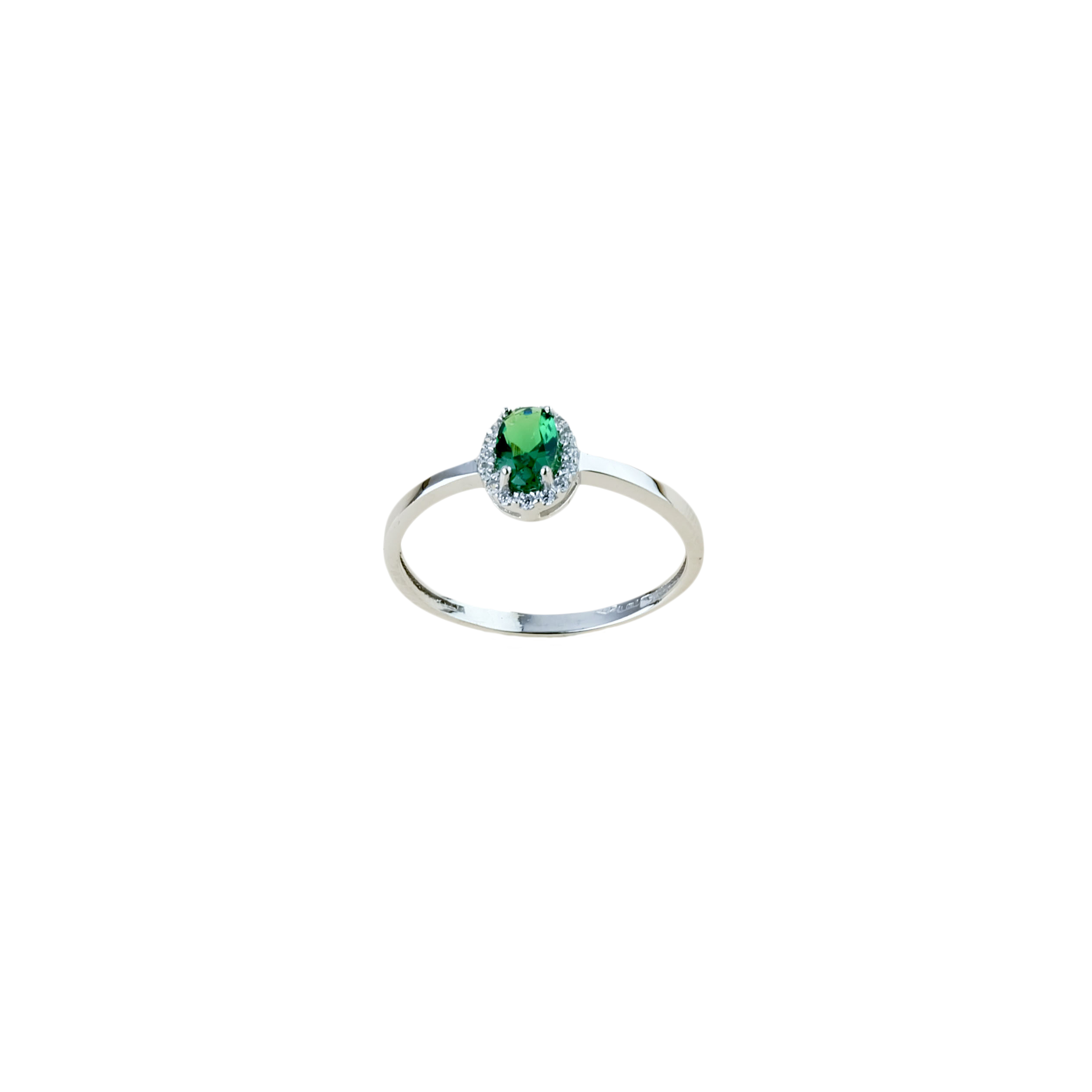 anello-solitario-con-pietra-verde-e-zirconi
