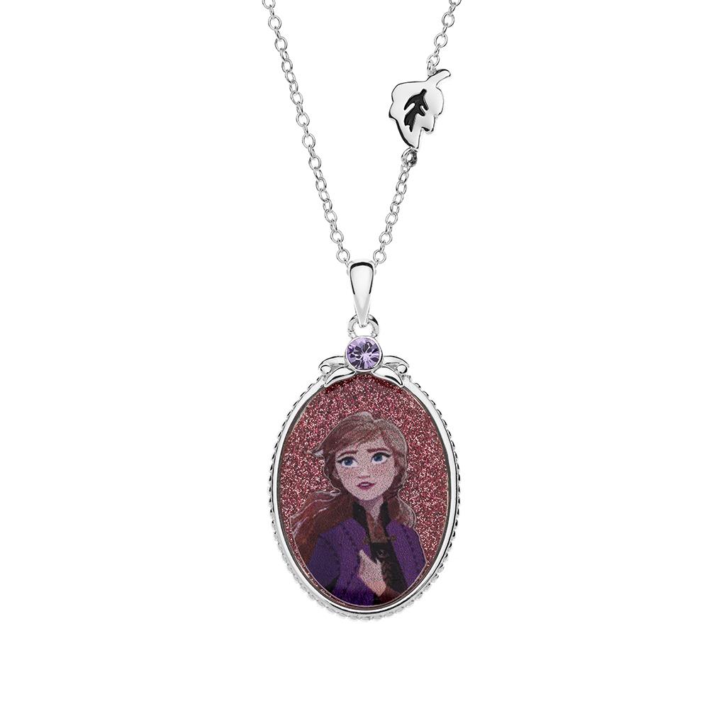 Collana bambini Disney Frozen Anna smalti colorati - DISNEY
