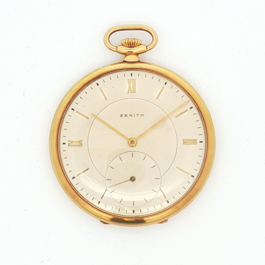 Zenith Oro giallo 18kt Manuale Silver 46 mm - ZENITH