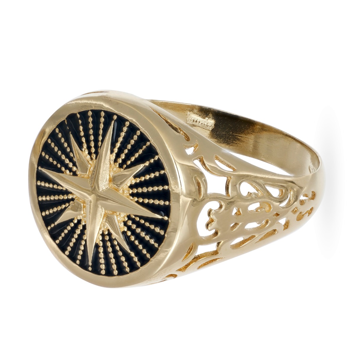 anello-uomo-con-pietra-nera-lucido