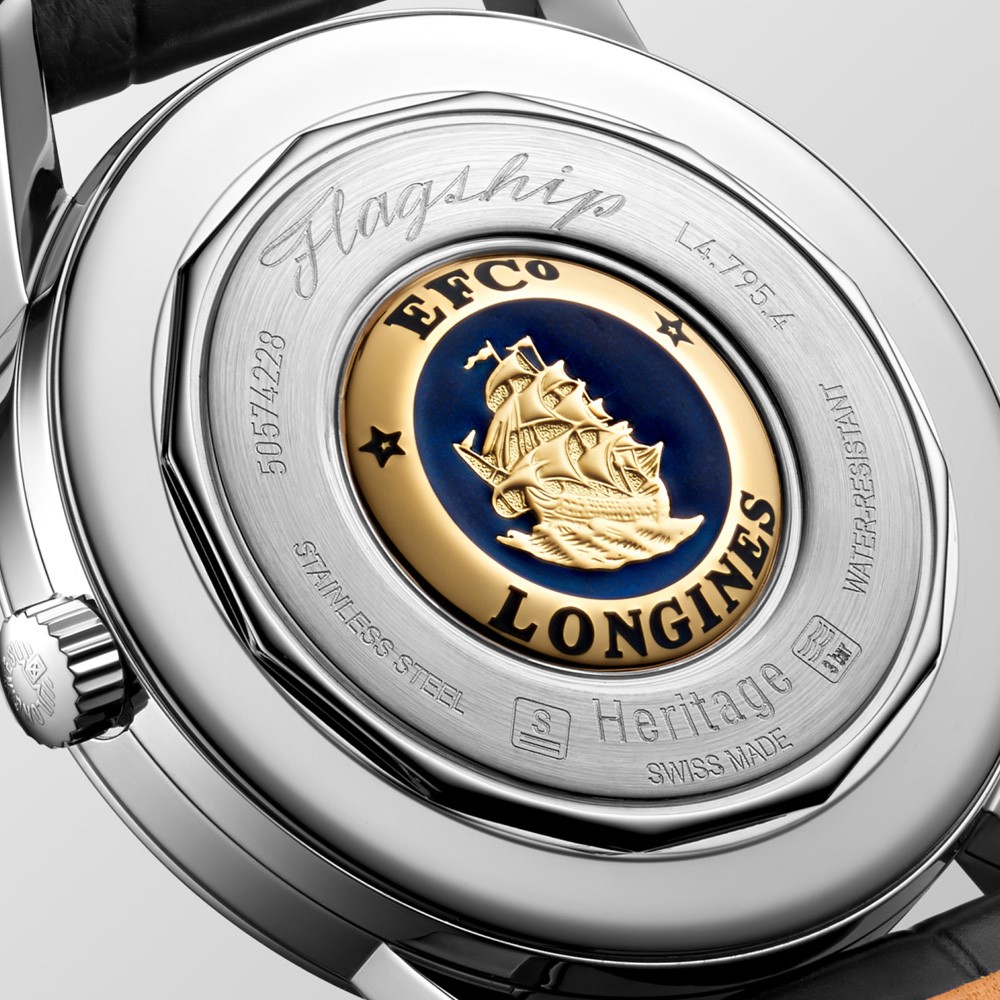  Longines Heritage Classic L4.795.4.78.2 Automatico 38.50 mm - LONGINES