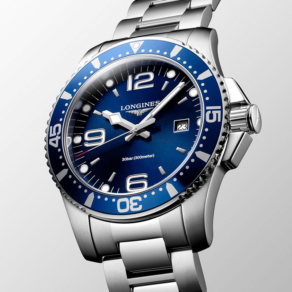  Longines Hydroconquest L3.840.4.96.6 Al Quarzo 44 mm - LONGINES