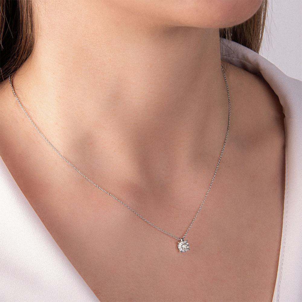  Necklace multistone solitaire diamonds 0,25 ct Mirco Visconti - MIRCO VISCONTI