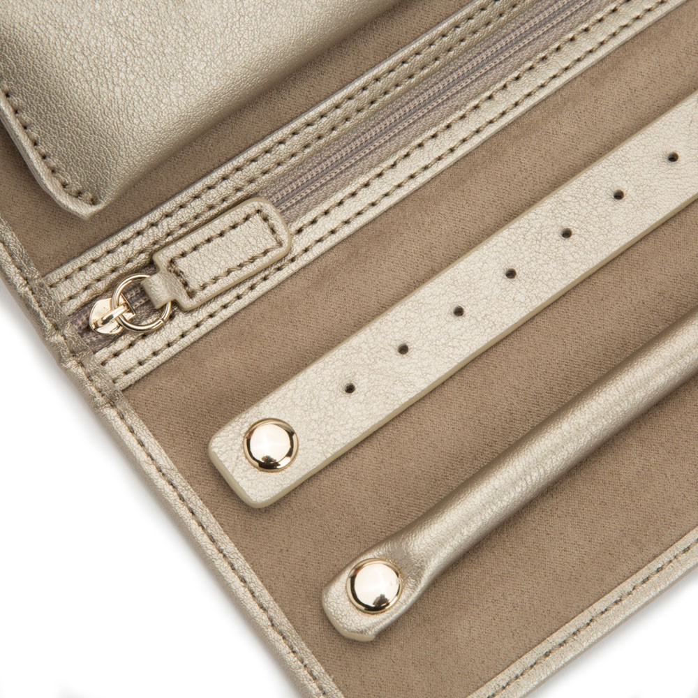  Wolf Jewellery Roll - Pewter - WOLF