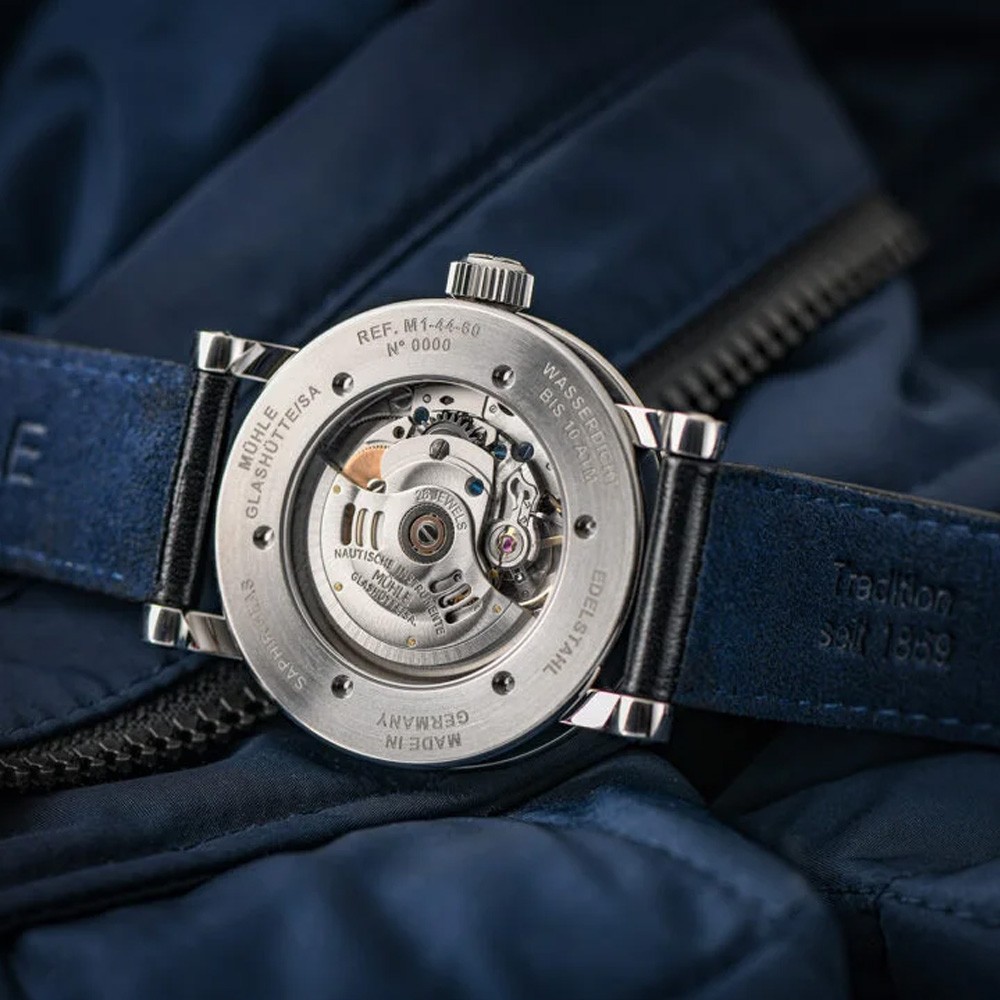  Muhle Glashutte Teutonia IV Bluemoon M1-44-62-LB 39 mm - MUHLE-GLASHUTTE
