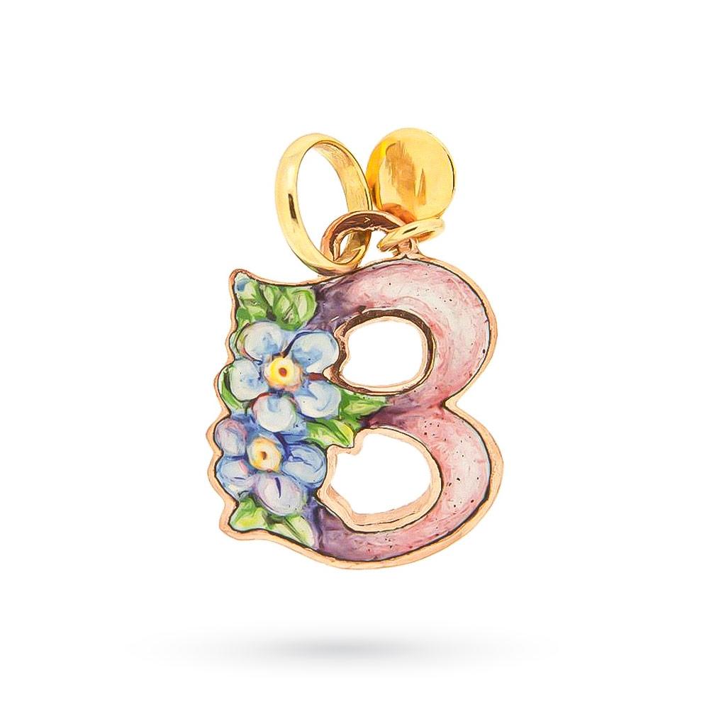 Ciondolo Iniziale B Gabriella Rivalta Non ti scordar di me - GABRIELLA RIVALTA