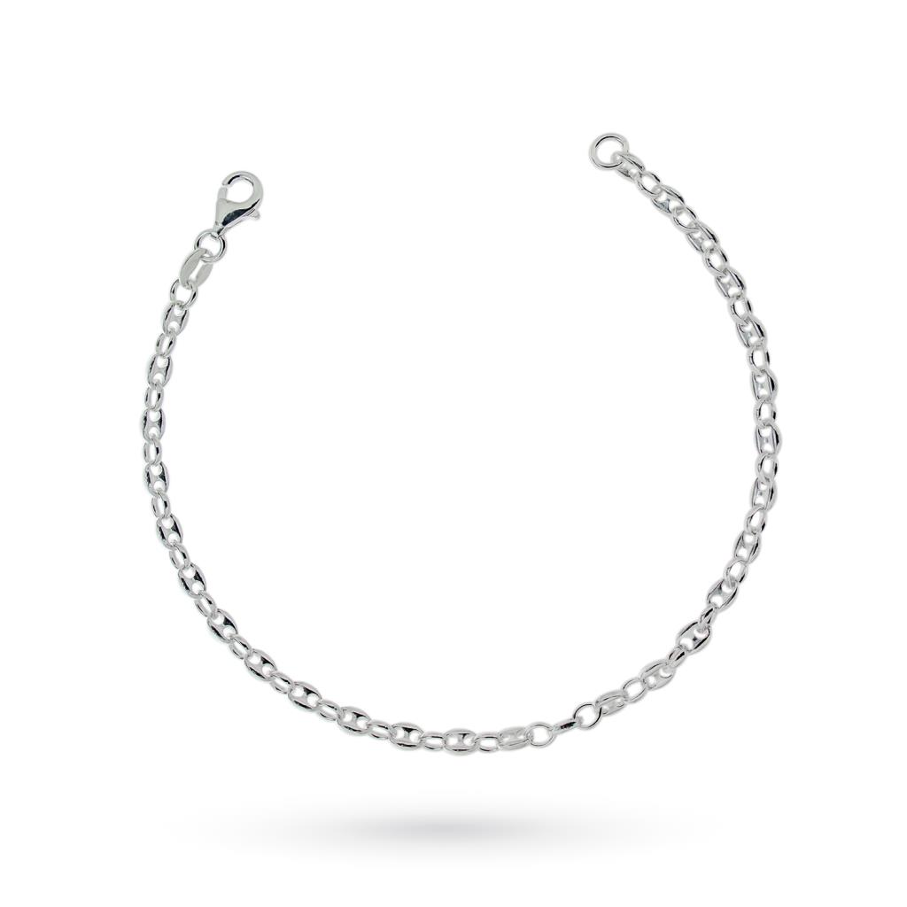 Marine mesh bracelet in 925 silver - LUSSO ITALIANO
