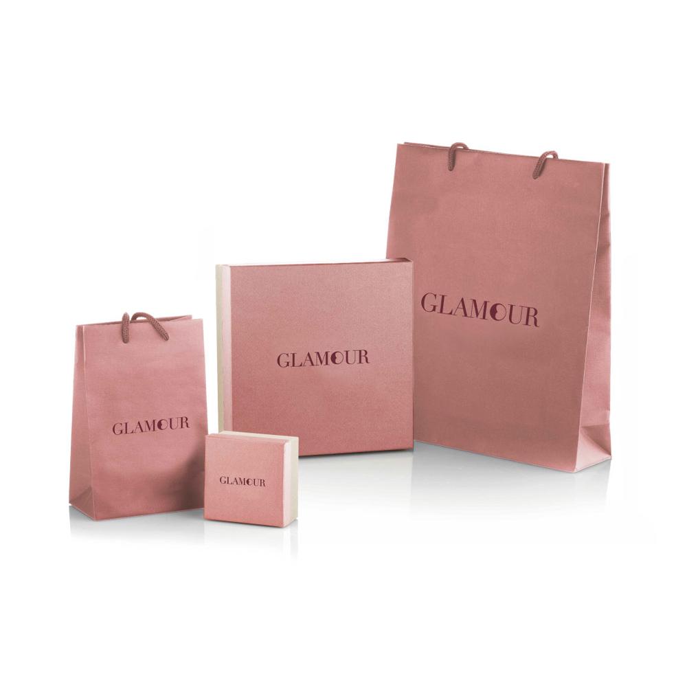  Orecchini pendenti argento 2 stelle 1 perla - GLAMOUR