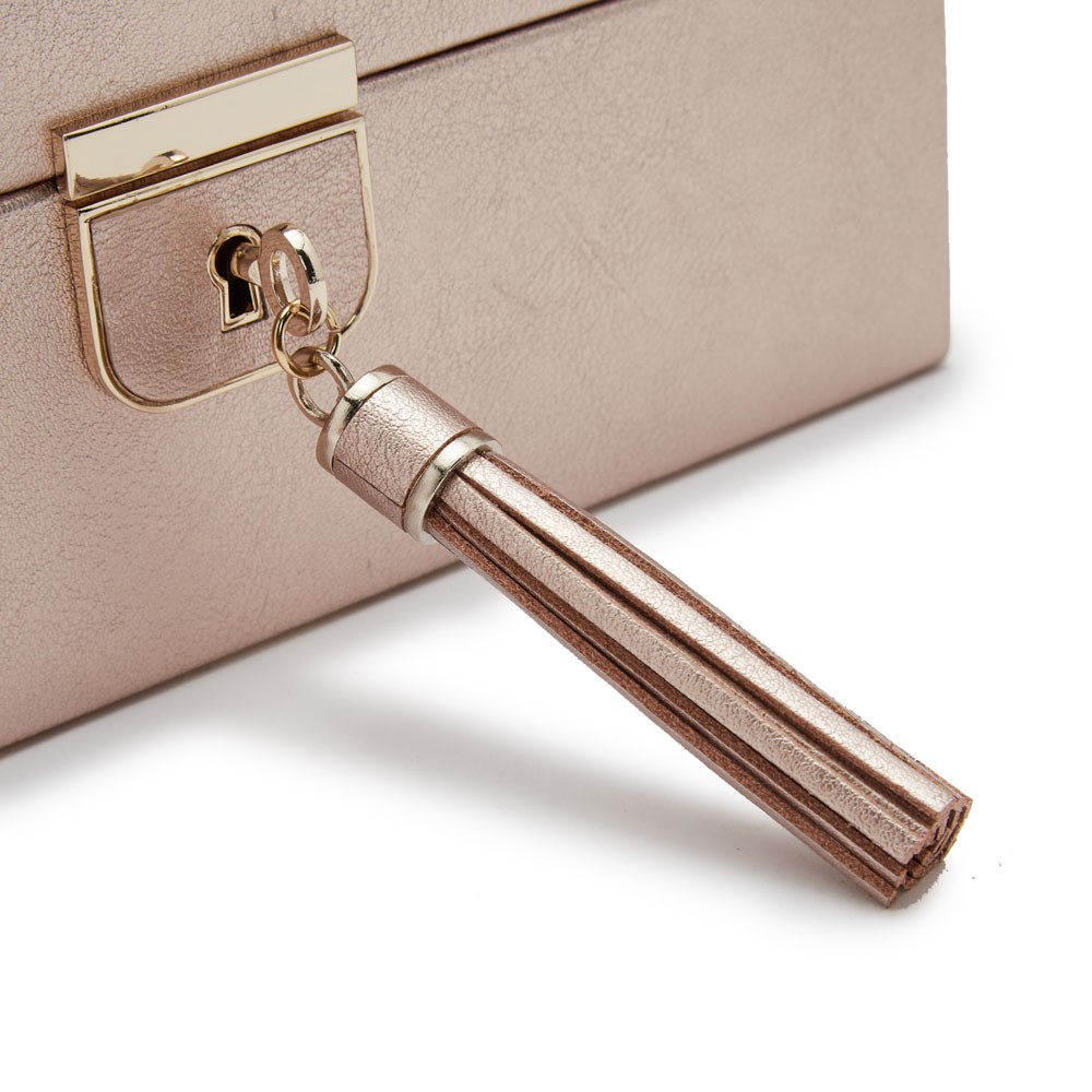  Scatola porta orologi da 6 pezzi - Oro rosa - WOLF