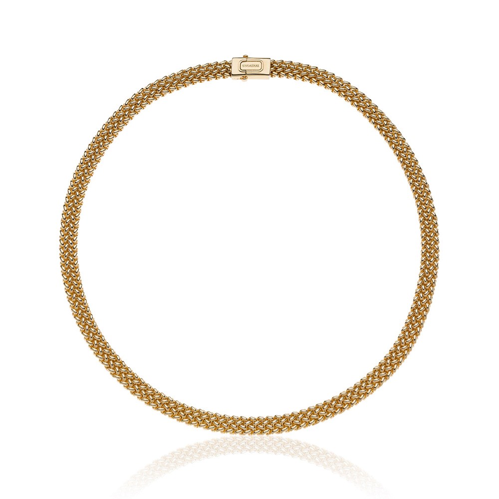 Collana Unoaerre 6265 in argento dorato Chicco - UNOAERRE