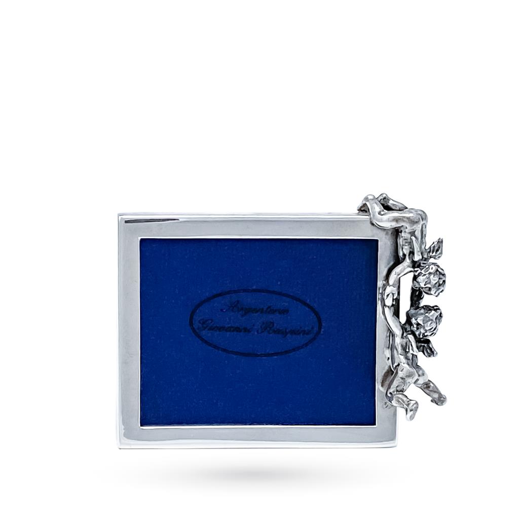 Cornice portafoto argento Giovanni Raspini angioielli 5x6cm - GIOVANNI RASPINI