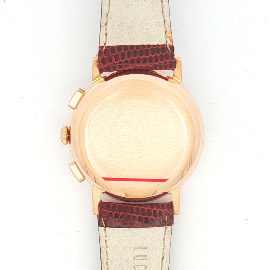 Longines 30CH Flyback Oro rosa 18kt Manuale Silver 36 mm - LONGINES