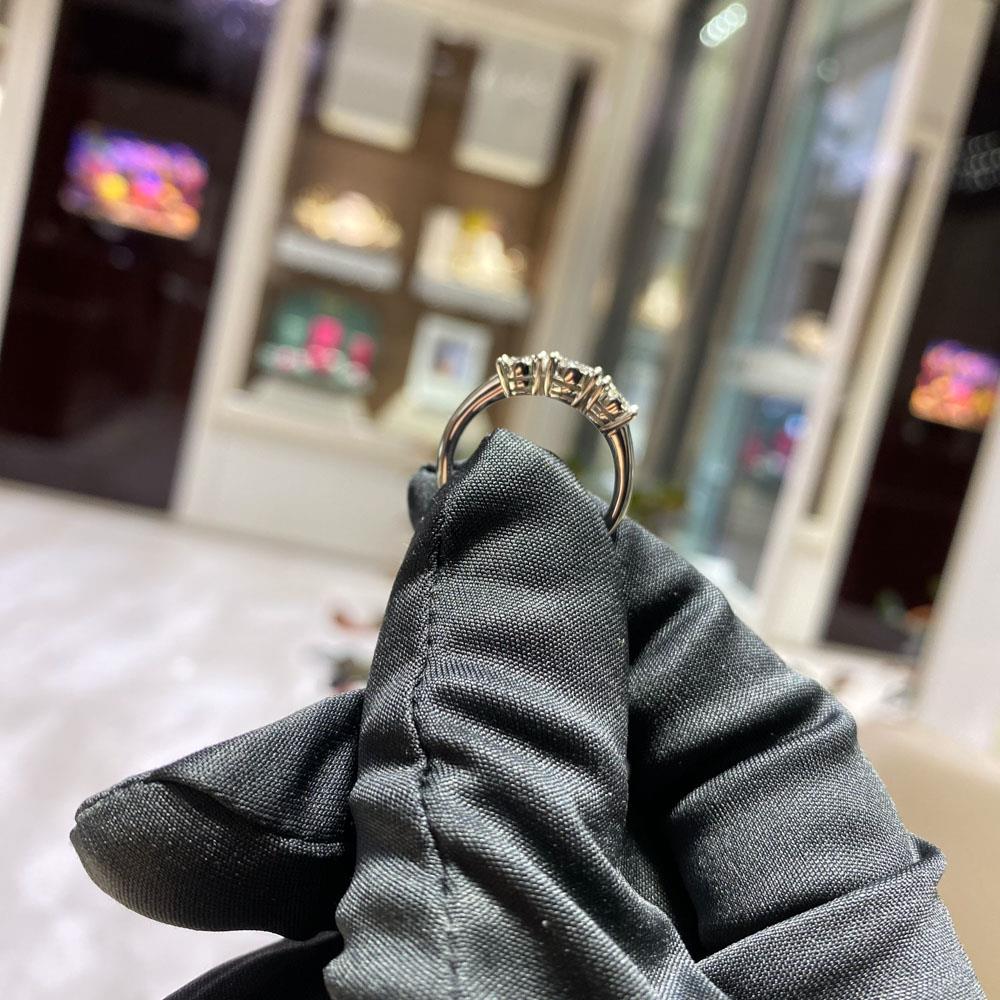  Anello trilogy multipietra diamanti 0,44ct Mirco Visconti - MIRCO VISCONTI