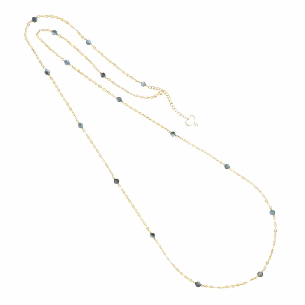 Collana Lunga Acquamarina Maman et Sophie - MAMAN ET SOPHIE