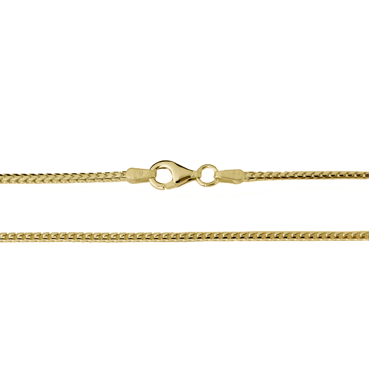 Catenina Argento 45 Cm Alvina Con Zirconia Cubica – ZH4567 – Gioiello Elegante Donna