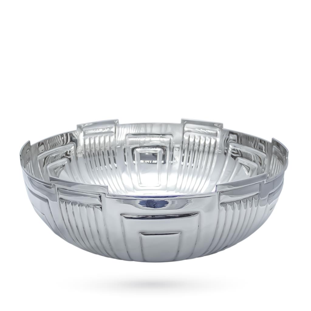 Grande centro tavola tondo in argento Cesa 1882 - CESA 1882