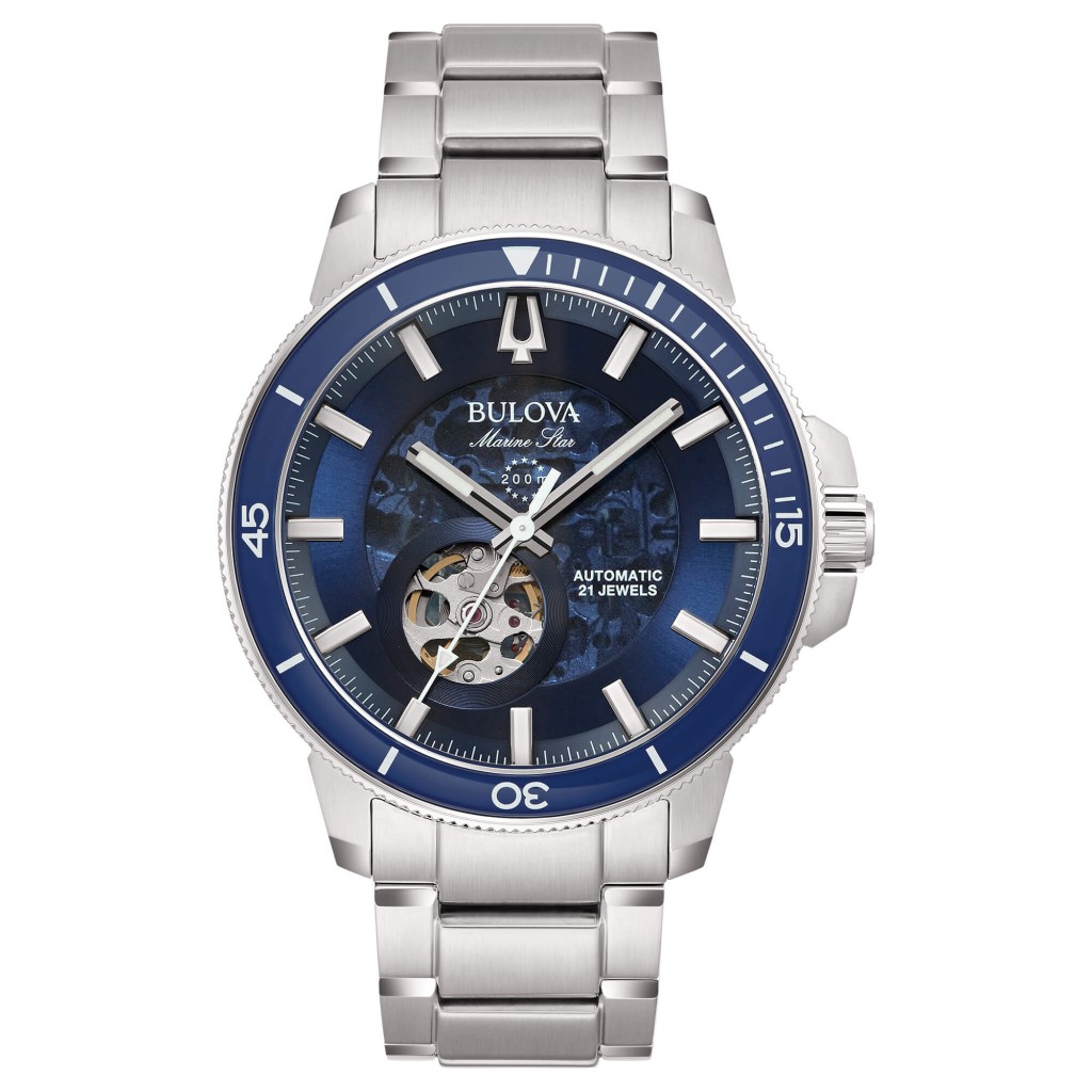 Bulova Marine Star 96A289 Orologio Uomo Automatico 45 mm