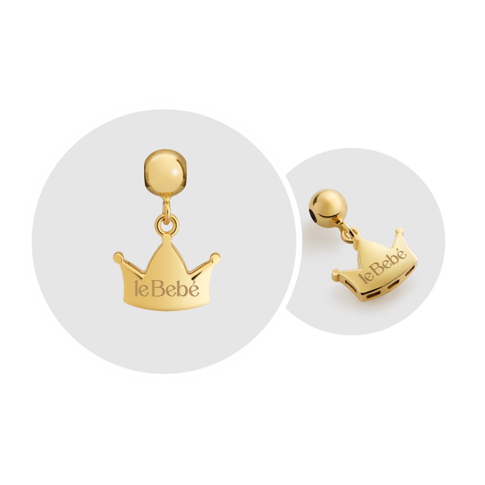  Charm leBebe LBB978 I Tesorini Pop sagoma Corona - LE BEBE