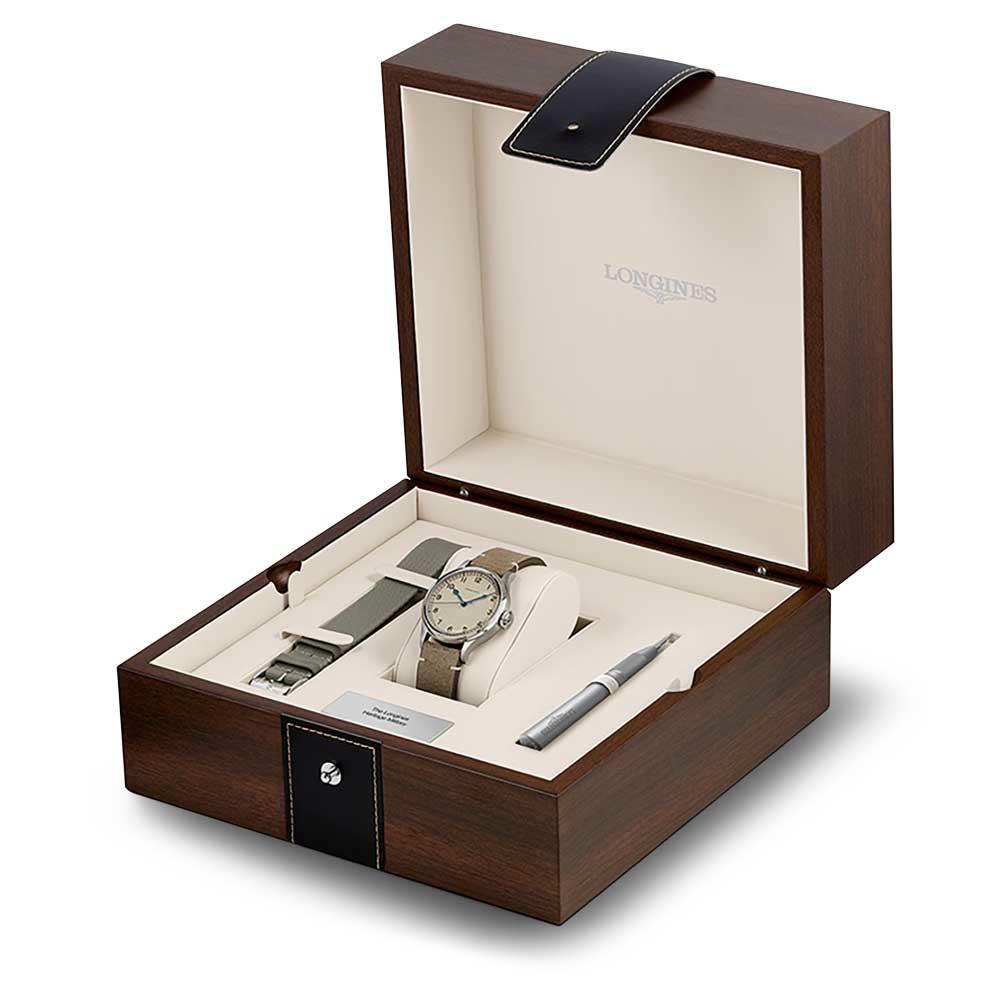  Longines Heritage Avigation L2.819.4.93.2 Automatico 38.50mm - LONGINES