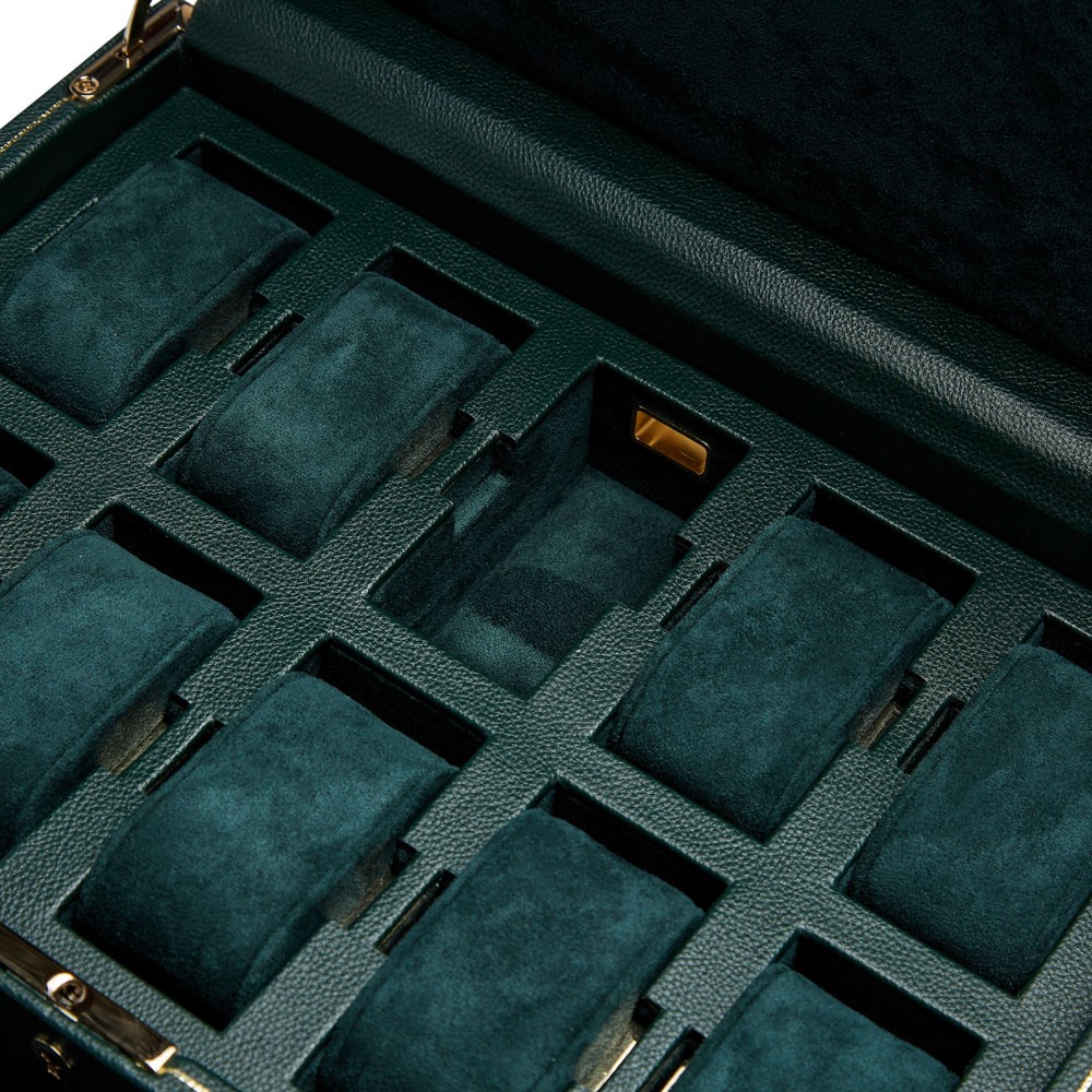  Scatola 10 Orologi Verde Wolf 792741 - WOLF