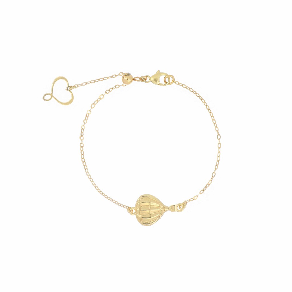 Bracciale Maman et Sophie BPVIAMO Viaggio Argento 925 Dorato - MAMAN ET SOPHIE