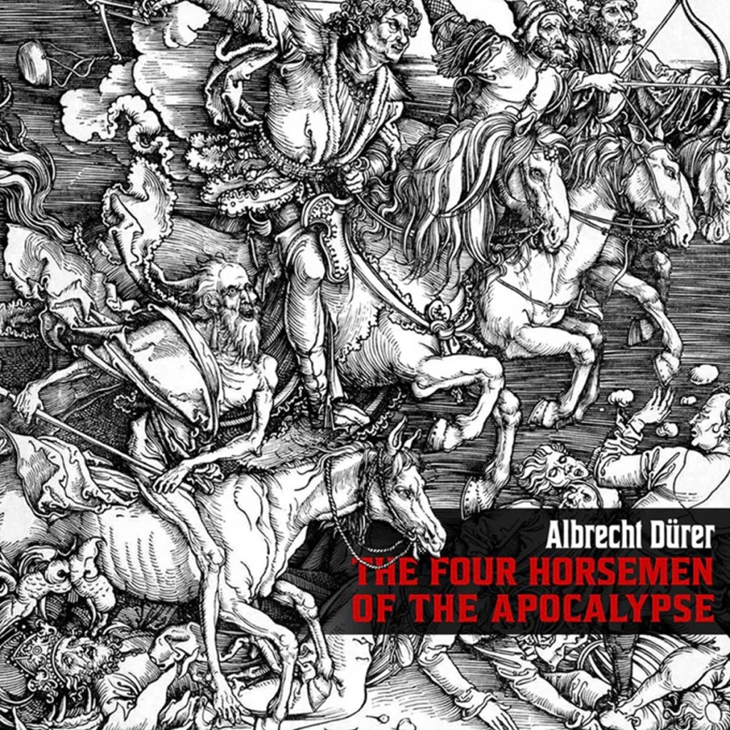  Four Horsemen of the Apocalypse 5 Oz Silver Coin 10$ Niue 2026 - DOWNIES COLLECTABLES