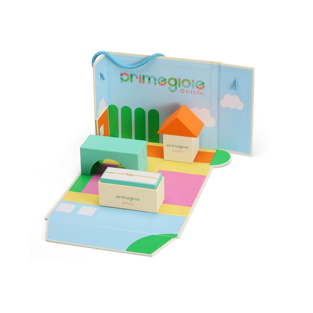  Ciondolo leBebe PMG146-P Toys Fiocco oro giallo - LE BEBE