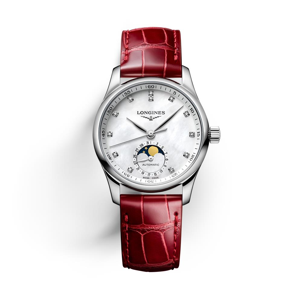 Longines Master Collection L2.409.4.87.2 Lunar phases 34mm - LONGINES