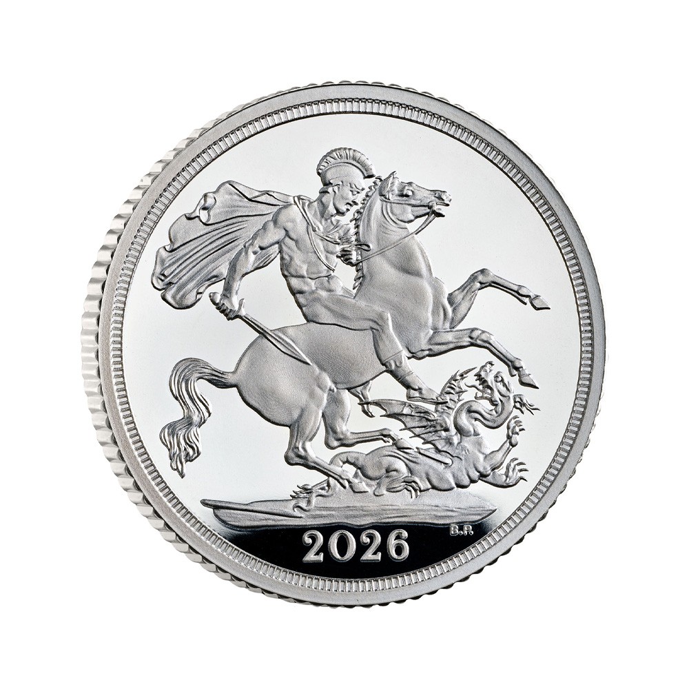 Sterlina Argento 2026 San Giorgio e Drago Proof UK - THE ROYAL MINT