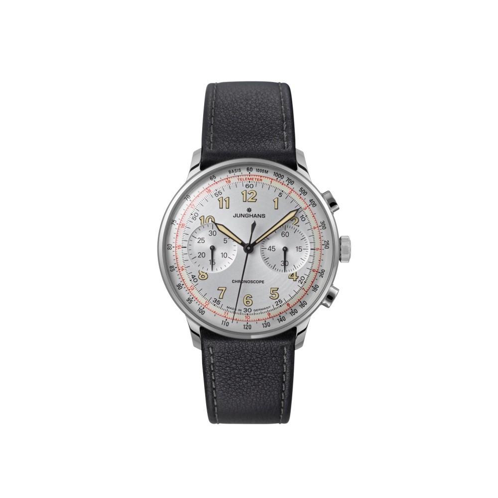 Junghans Meister Telemeter 27-3380.02 Leather Watch - JUNGHANS