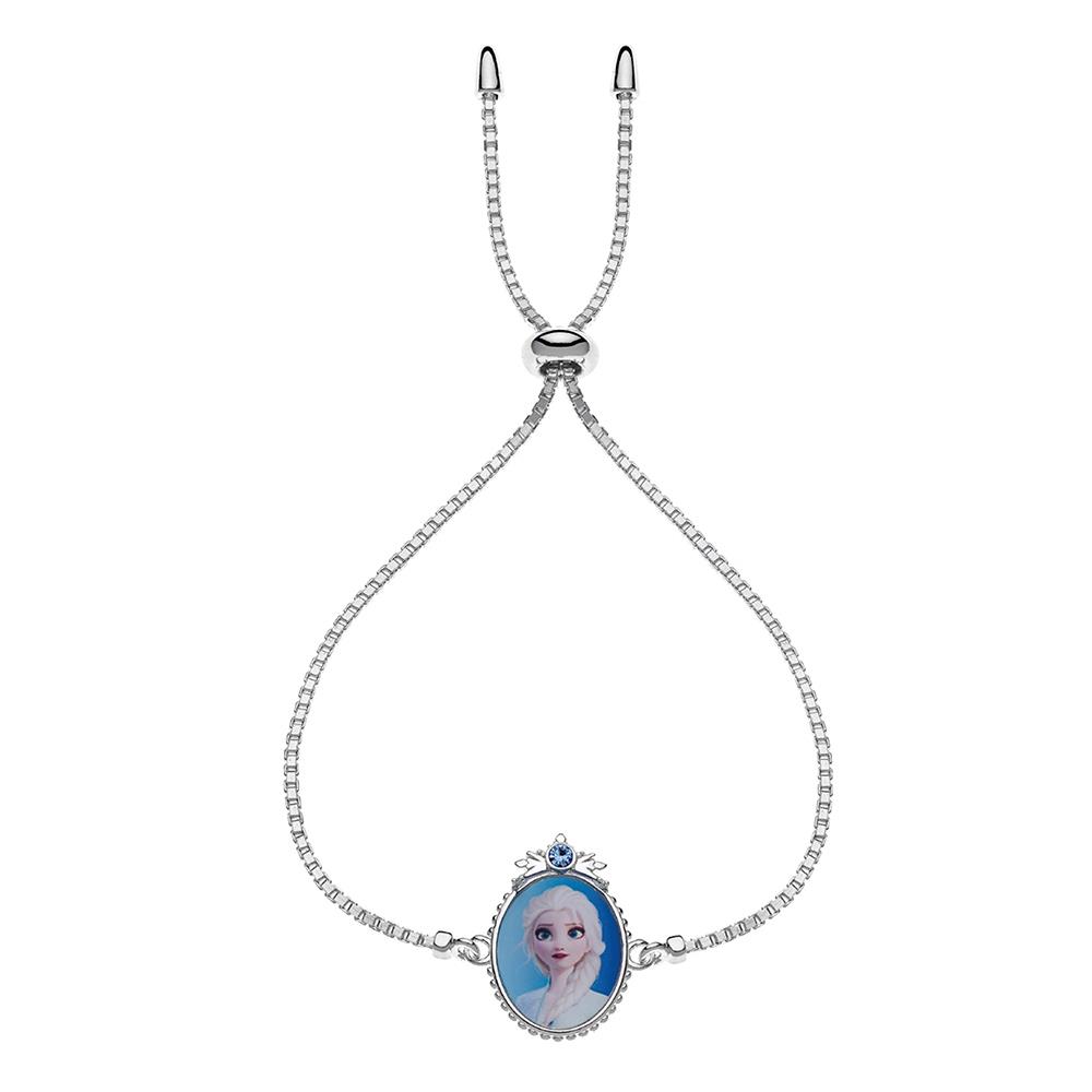 Bracciale bambini Disney Frozen Elsa smalti colorati - DISNEY