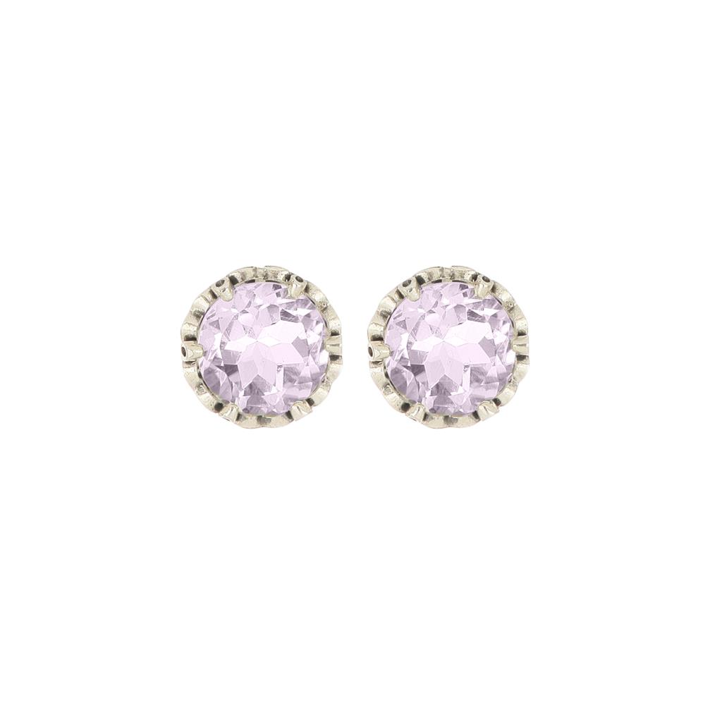 Maman et Sophie earrings ORBET4ALC Pink amethyst - MAMAN ET SOPHIE