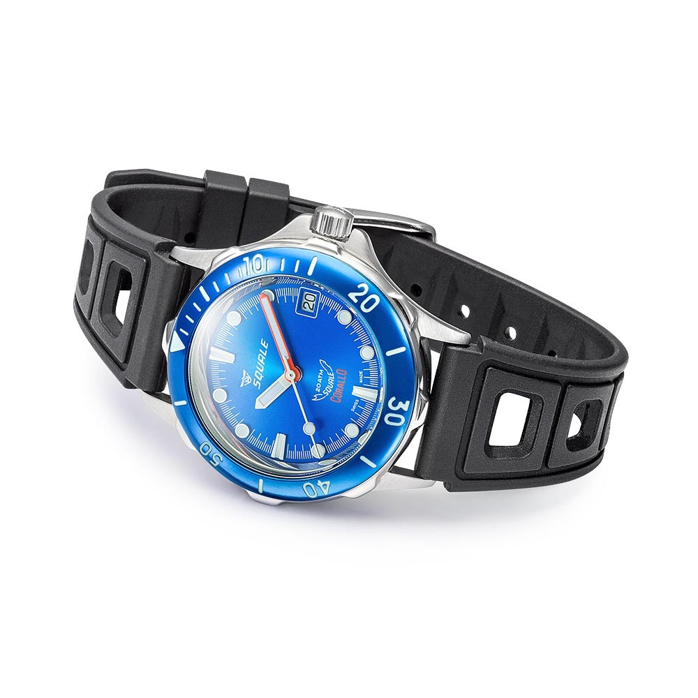  Squale Corallo Nos 2008 Blue 36 mm Limited Edition - SQUALE