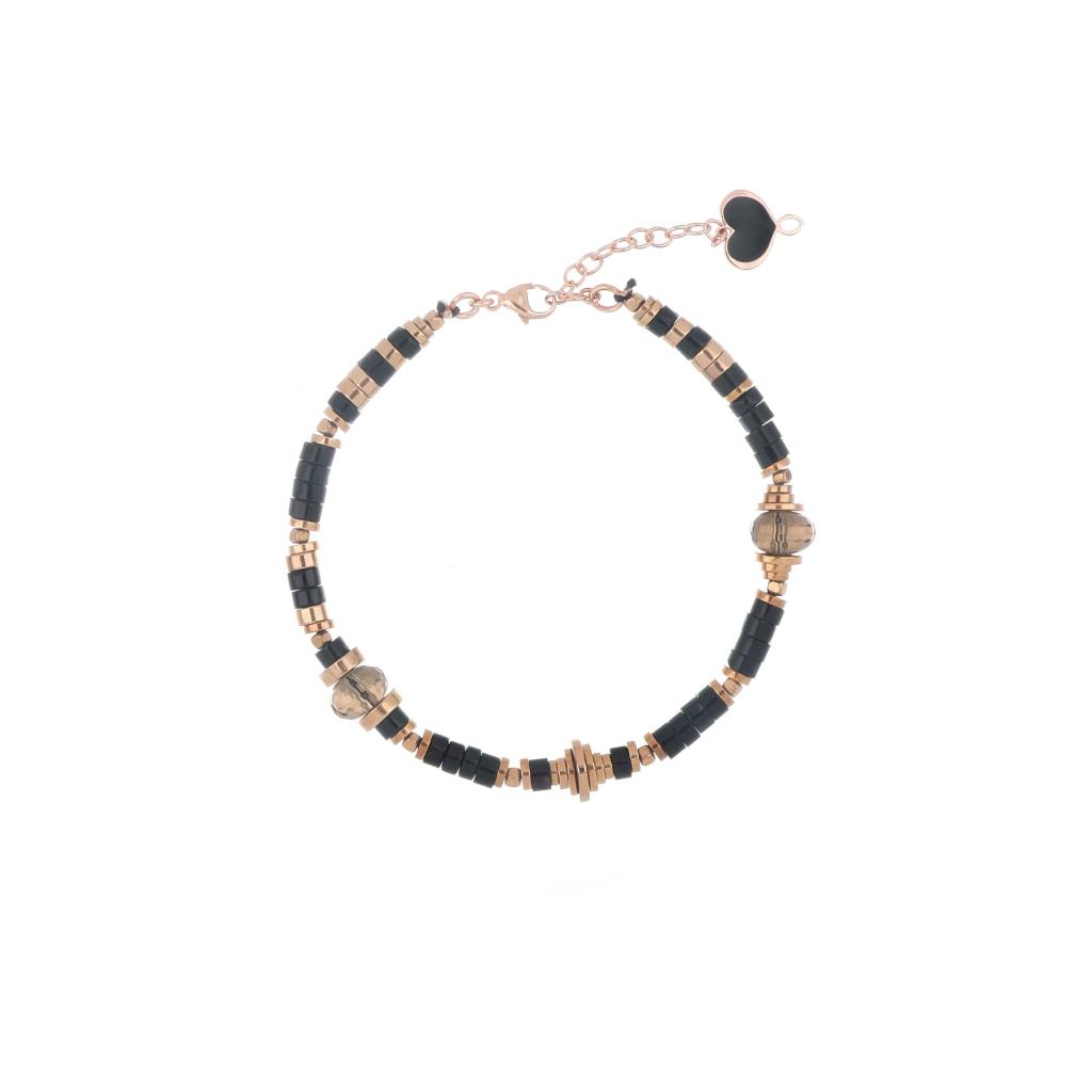 Bracciale dec&ograve; nero Maman et Sophie BRDEC2QTS - MAMAN ET SOPHIE
