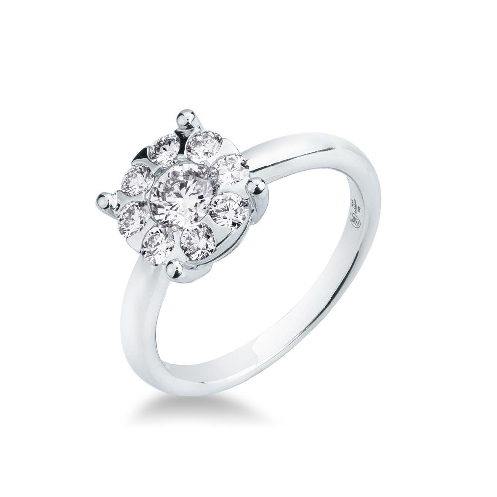 Anello solitario diamanti multipietra 0,99ct di Mirco Visconti - MIRCO VISCONTI