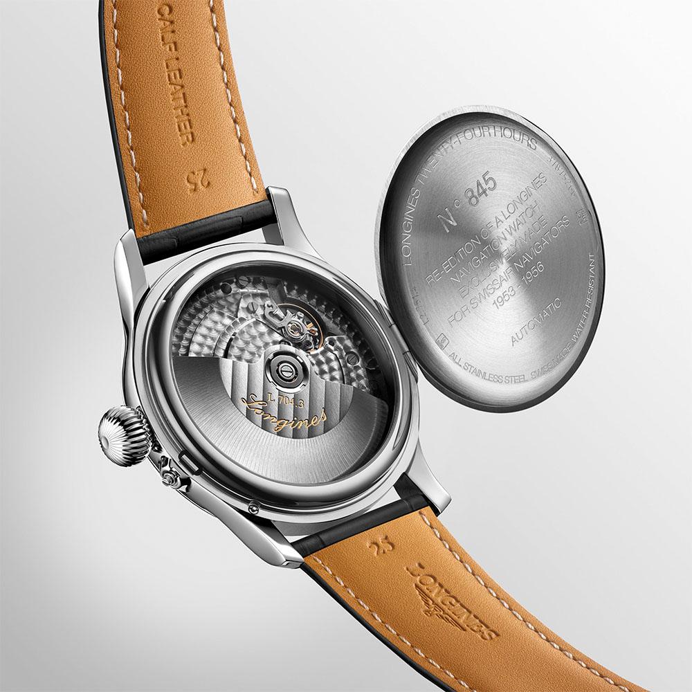  Longines Heritage Avigation L2.751.4.53.4 Automatico 47.50 mm - LONGINES